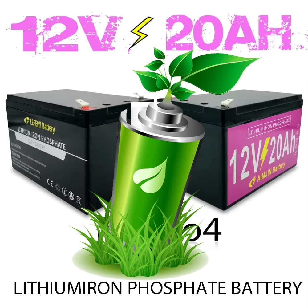 LiFePO4 Battery Pack 12V 20AH Built-in BMS Lithium Iron Phosphate Cells For Replacing Most of Backup Power Home Energy Storage
LiFePO4 Battery Pack 12V 20AH Built-in BMS Lithium Iron Phosphate Cells For Replacing Most of Backup Power Home Energy Storage