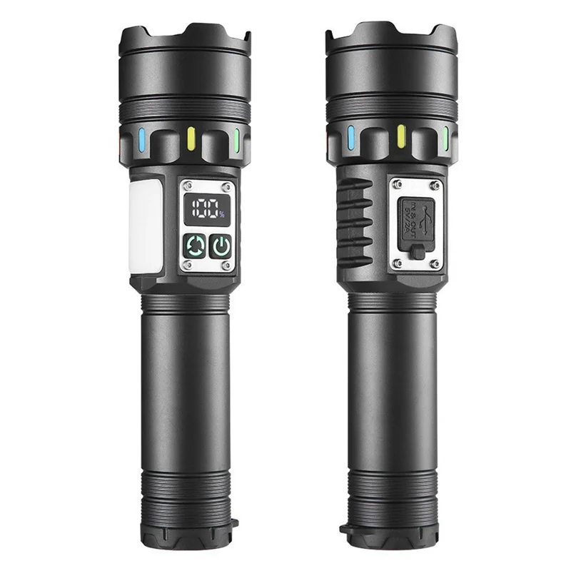 ABUG-Rechargeable USB Magnetic Waterproof COB Flashlight Portable Handheld Light Flash Function Hand
ABUG-Rechargeable USB Magnetic Waterproof COB Flashlight Portable Handheld Light Flash Function Hand