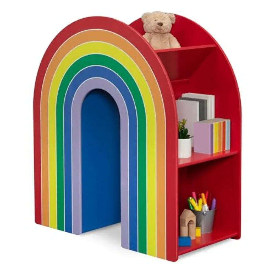 Bookcase Greenguard Gold Certified Bookshelf and Toy Storage, Montessori Bookcase for Playroom, Nursery and Classroom, Colorful
Bookcase Greenguard Gold Certified Bookshelf and Toy Storage, Montessori Bookcase for Playroom, Nursery and Classroom, Colorful