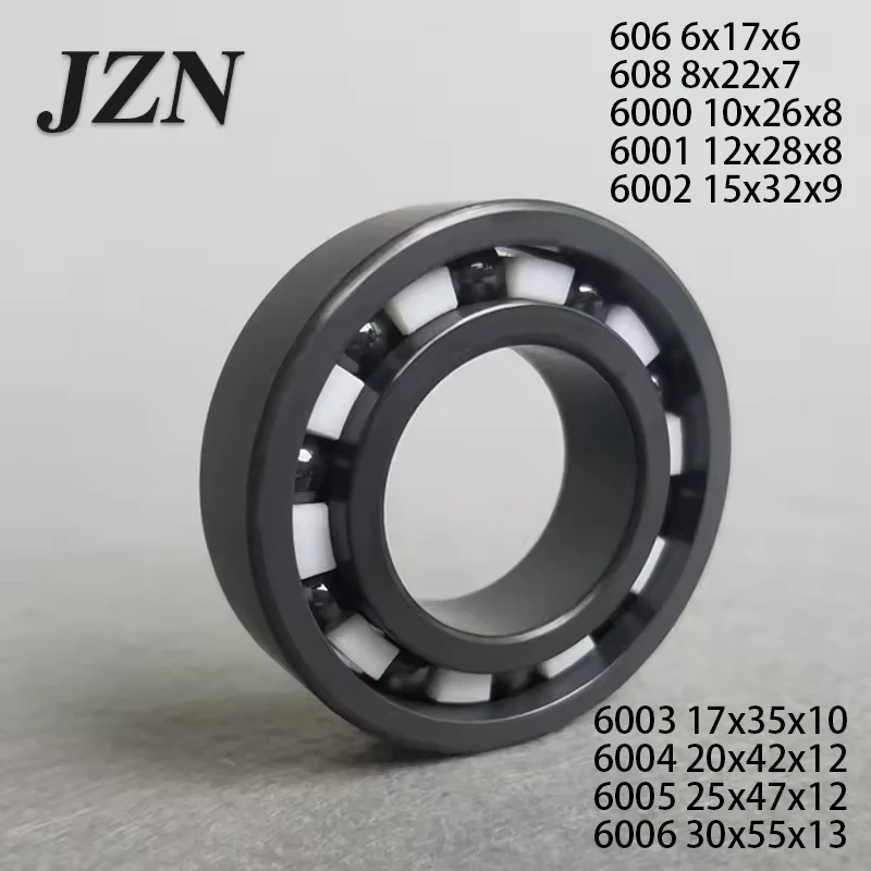 6x17x6 8x22x7mm 606 608 6000 6001 6002 6003 6004 6005 6006 Si3N4 silicon nitride with cage / full ball full ceramic bearing
6x17x6 8x22x7mm 606 608 6000 6001 6002 6003 6004 6005 6006 Si3N4 silicon nitride with cage / full ball full ceramic bearing
