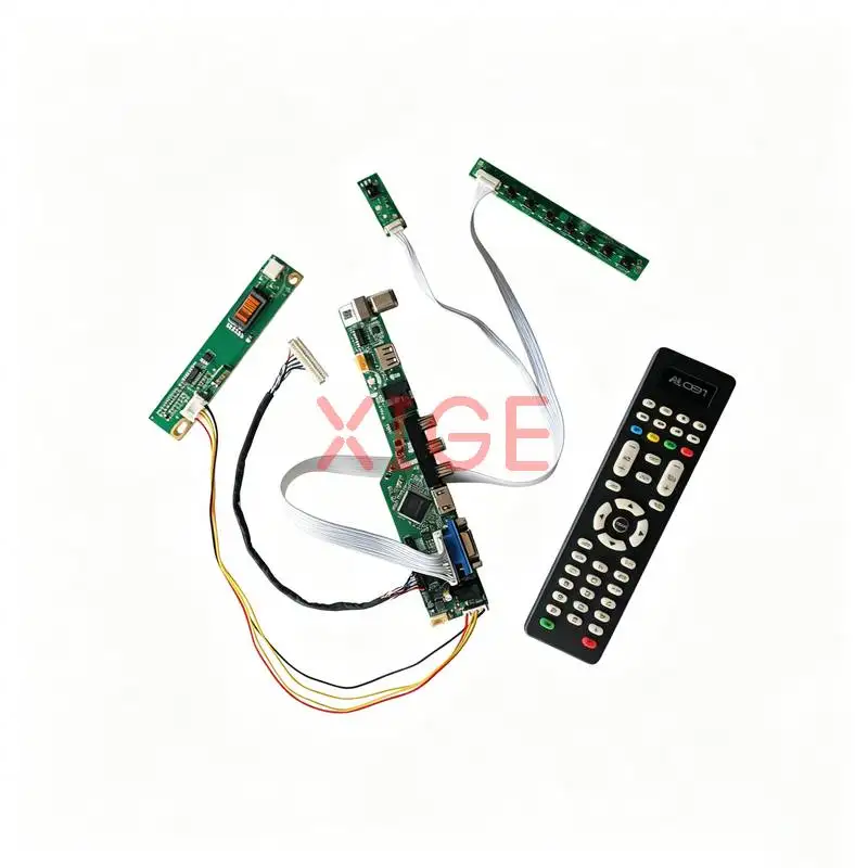 For N154C3 CLAA154WP04 N154C1 CLAA154WP05 Screen Drive Controller Board Kit 1-CCFL USB+AV+VGA+HDMI 1440x900 30 Pin LVDS 1440*900
For N154C3 CLAA154WP04 N154C1 CLAA154WP05 Screen Drive Controller Board Kit 1-CCFL USB+AV+VGA+HDMI 1440x900 30 Pin LVDS 1440*900