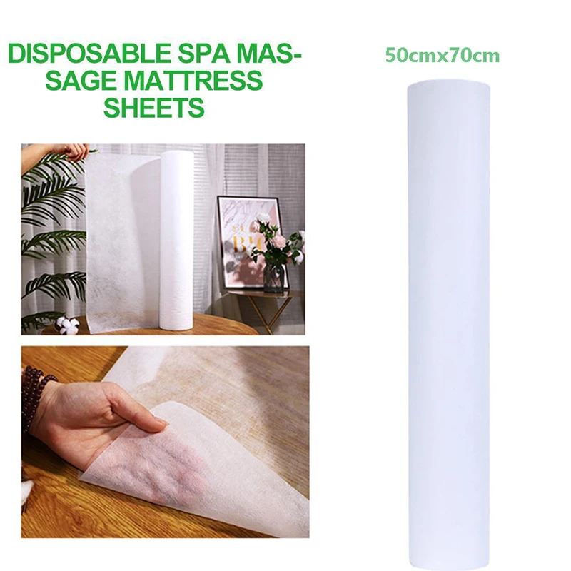 Disposable thick non-woven fabric 50 sheets/1 roll 50x70cm massage mattress, tattoo SPA non-woven fabric bed cover/table cover,
Disposable thick non-woven fabric 50 sheets/1 roll 50x70cm massage mattress, tattoo SPA non-woven fabric bed cover/table cover,