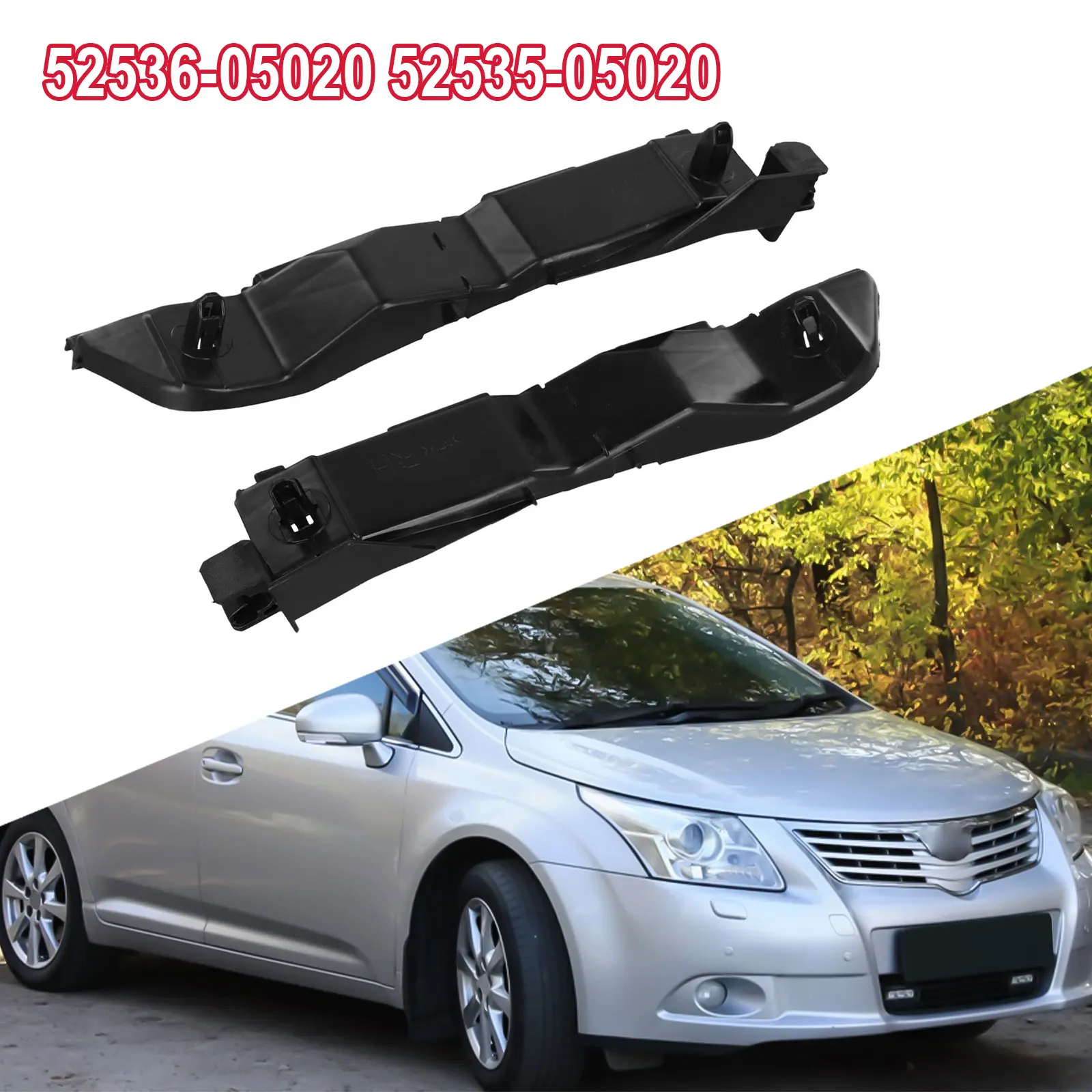 Для Toyota для Avensis 2003 2008, передняя пара, монтажный кронштейн для бампера, замена OEM 52536 05020 52535 05020, материал ABS
Для Toyota для Avensis 2003 2008, передняя пара, монтажный кронштейн для бампера, замена OEM 52536 05020 52535 05020, материал ABS