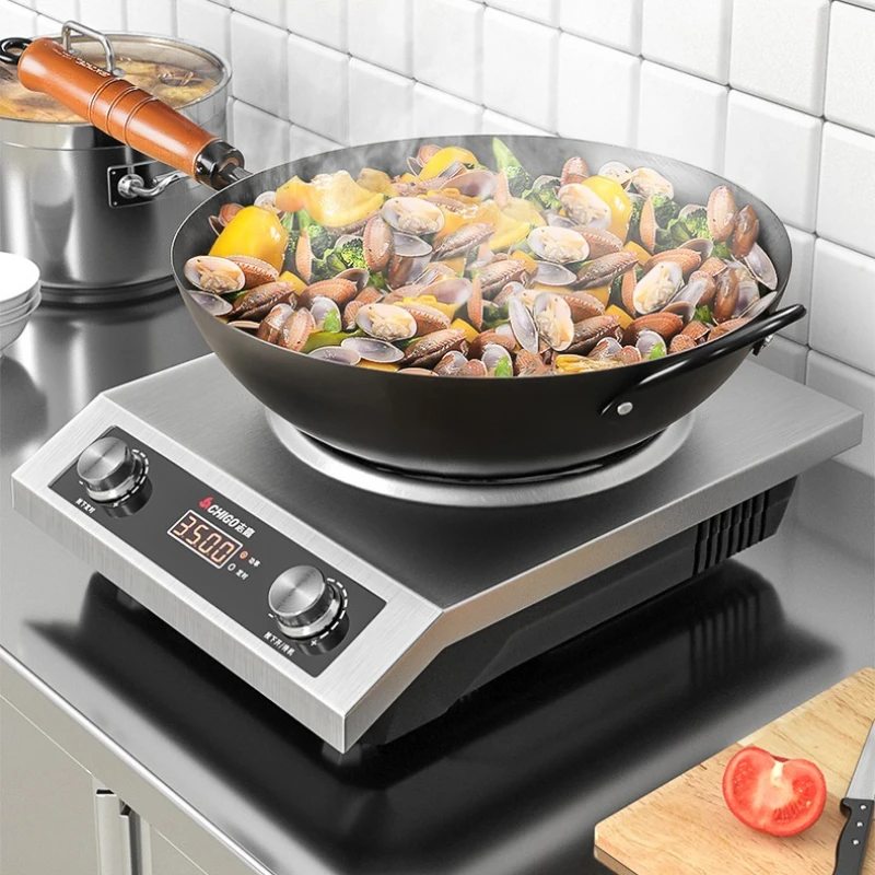 Commercial Induction Cooker 3500W High Power Induction Cooker Concave Induction Cooker Fierce Heat Frying
Commercial Induction Cooker 3500W High Power Induction Cooker Concave Induction Cooker Fierce Heat Frying