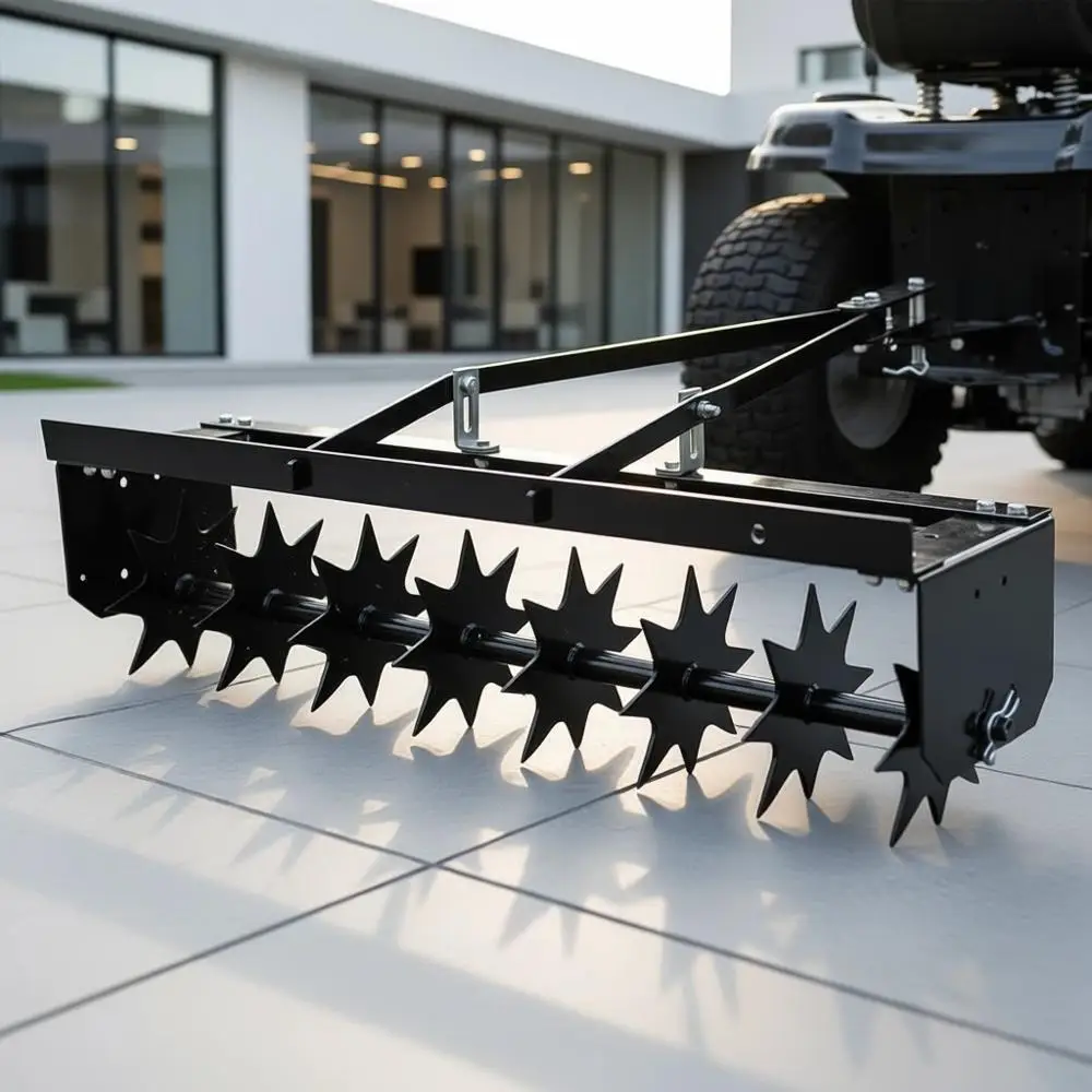 Heavy-Duty 32 Tow-Behind Lawn Aerator for Soil Aeration with Weight Tray and Garden Arm
Heavy-Duty 32 Tow-Behind Lawn Aerator for Soil Aeration with Weight Tray and Garden Arm