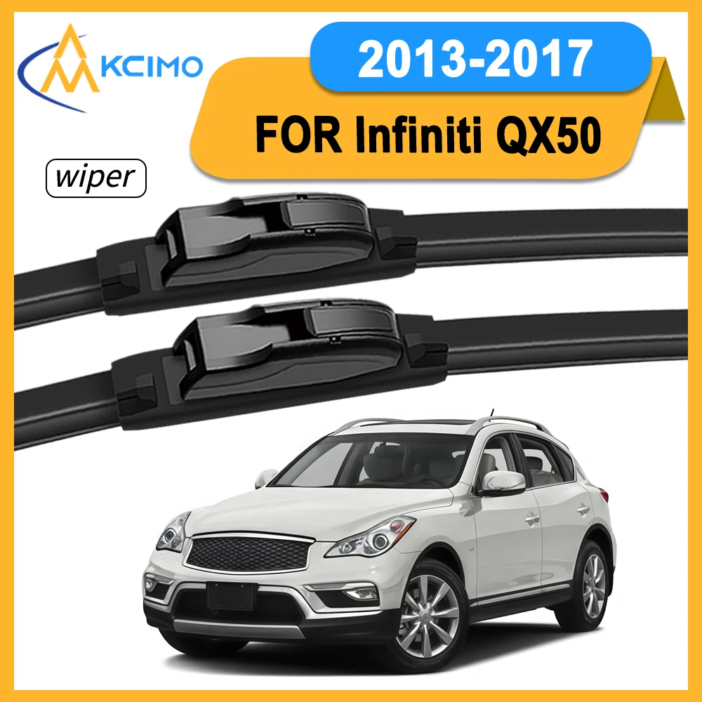Driver & Passenger Side Replacement Windshield Wipers For Infiniti QX50 J50 2013-2017 All-Season Streak-Free Front Wiper Blades
Driver & Passenger Side Replacement Windshield Wipers For Infiniti QX50 J50 2013-2017 All-Season Streak-Free Front Wiper Blades