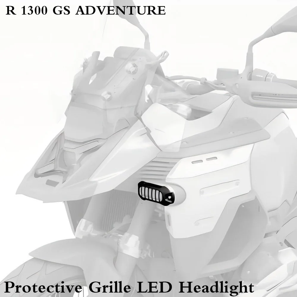 For BMW R 1300 GS Adventure R1300GS ADV 2024 2025 Motorcycle Black LED Auxiliary Light Protection Grills Light Lamp
For BMW R 1300 GS Adventure R1300GS ADV 2024 2025 Motorcycle Black LED Auxiliary Light Protection Grills Light Lamp