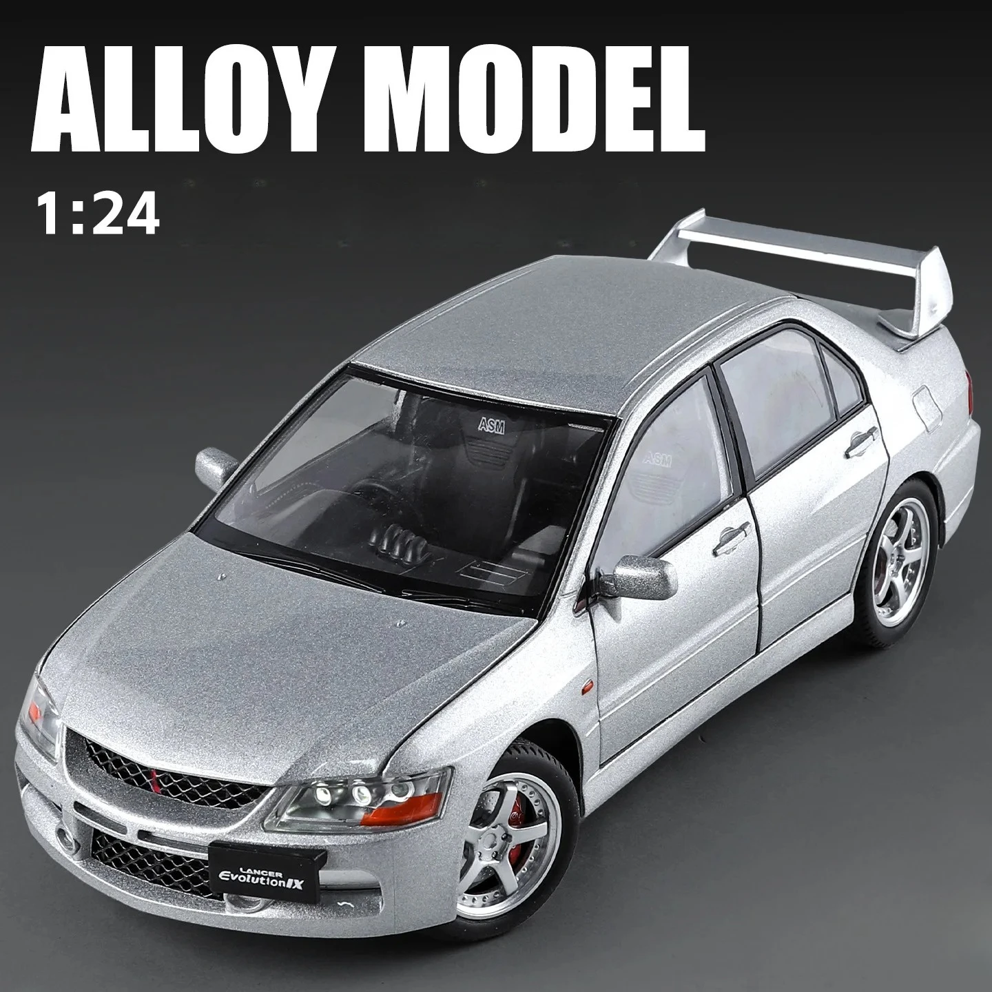 1:24 Lancer Evolution EVO9 Alloy Car Model Ornament Collection Door Can Open Sound and Light Sports Car
1:24 Lancer Evolution EVO9 Alloy Car Model Ornament Collection Door Can Open Sound and Light Sports Car