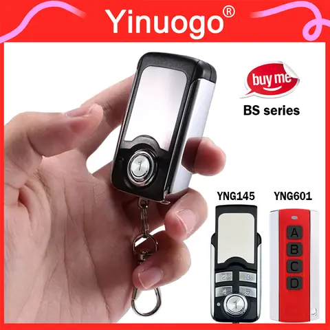 YNG145 / YNG601 pour série BS 868MHz 1 2 4 5 boutons télécommande de porte de Garage ouvre-porte transmetteur portatif