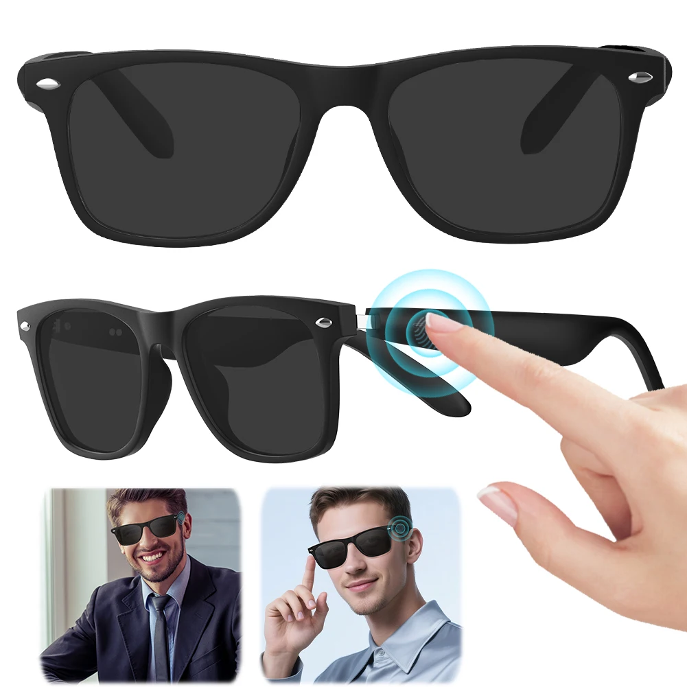 Очки для интеллектуального перевода AI, солнцезащитные очки для мужчин и женщин (черные)
Очки для интеллектуального перевода AI, солнцезащитные очки для мужчин и женщин (черные)