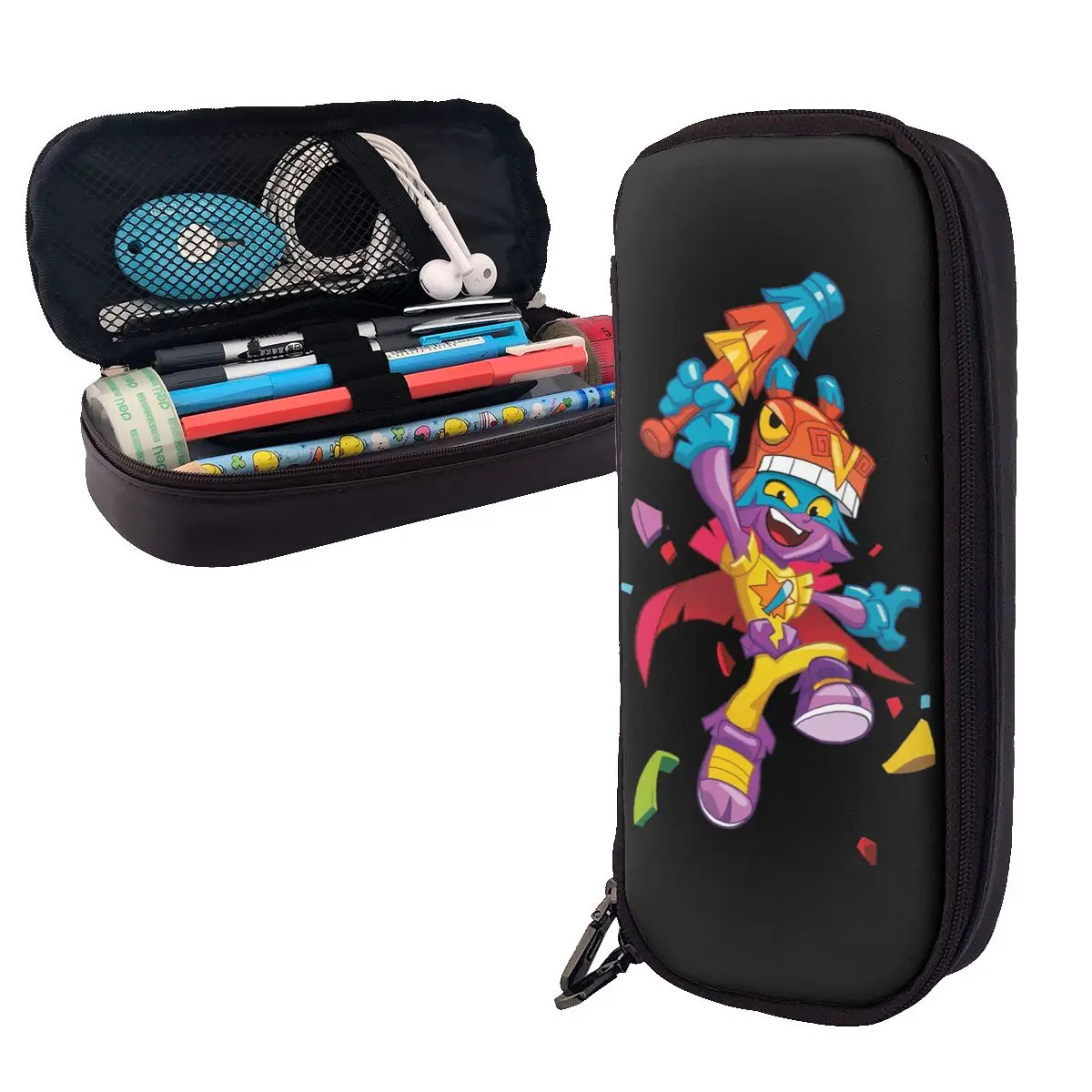 Superthings Leather Pencil Case Pen Holder Storage Stationery Supplies Pen Box Pencil Bag for Studen Gifts
Superthings Leather Pencil Case Pen Holder Storage Stationery Supplies Pen Box Pencil Bag for Studen Gifts