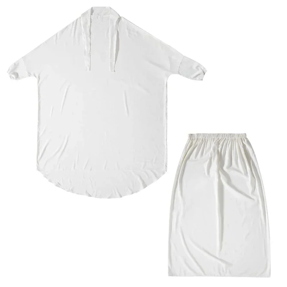 2Pcs Ramadan Hooded Abaya Skirt Set Muslim Prayer Garment Women Modest Dress Eid Djellaba Islamic Clothing Turkey Kaftan Khimar
2Pcs Ramadan Hooded Abaya Skirt Set Muslim Prayer Garment Women Modest Dress Eid Djellaba Islamic Clothing Turkey Kaftan Khimar