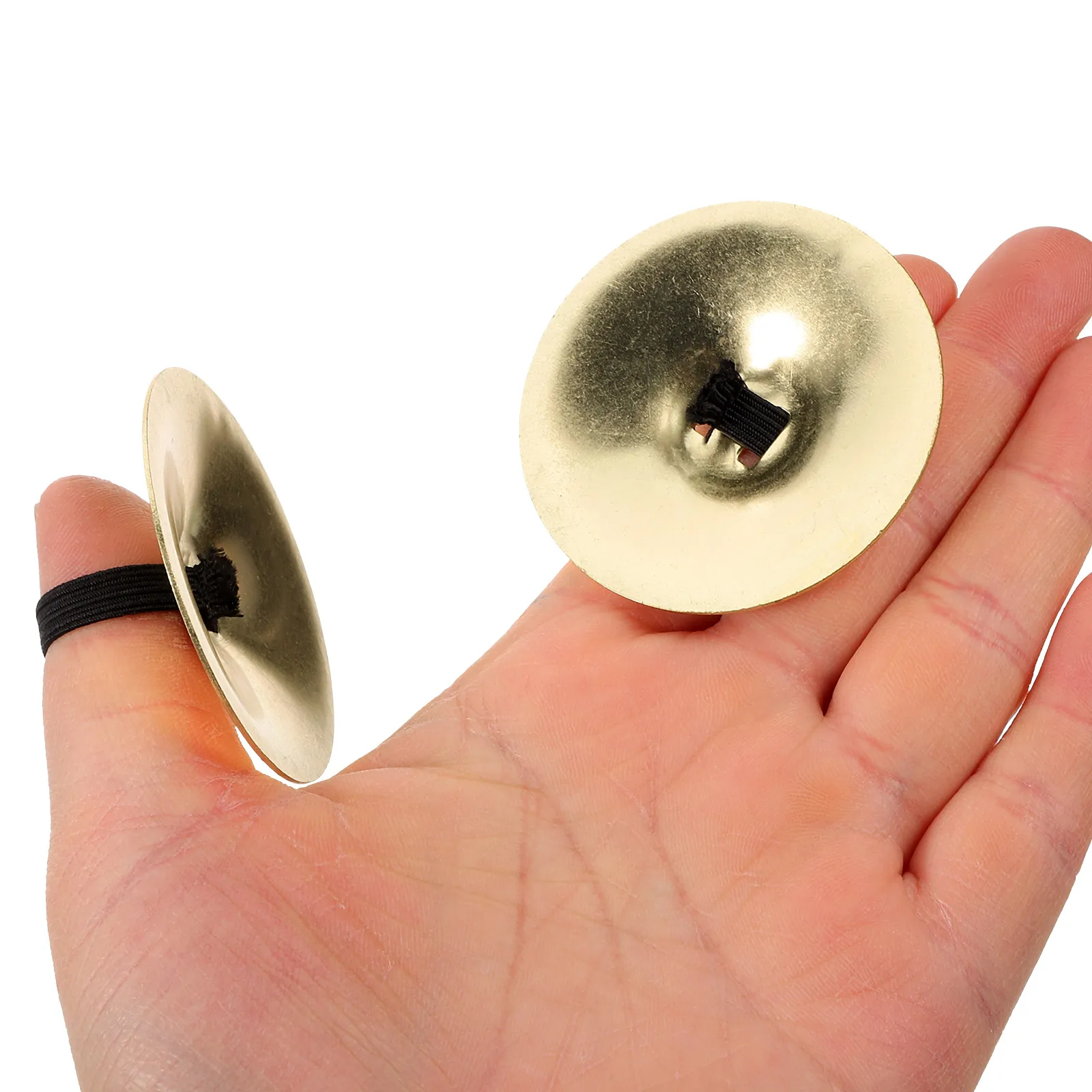 2pcs Finger Cymbals Golden Pattern Small Instrument for Belly Dance Party Copper Nylon Material Lightweight Durable Portable
2pcs Finger Cymbals Golden Pattern Small Instrument for Belly Dance Party Copper Nylon Material Lightweight Durable Portable
