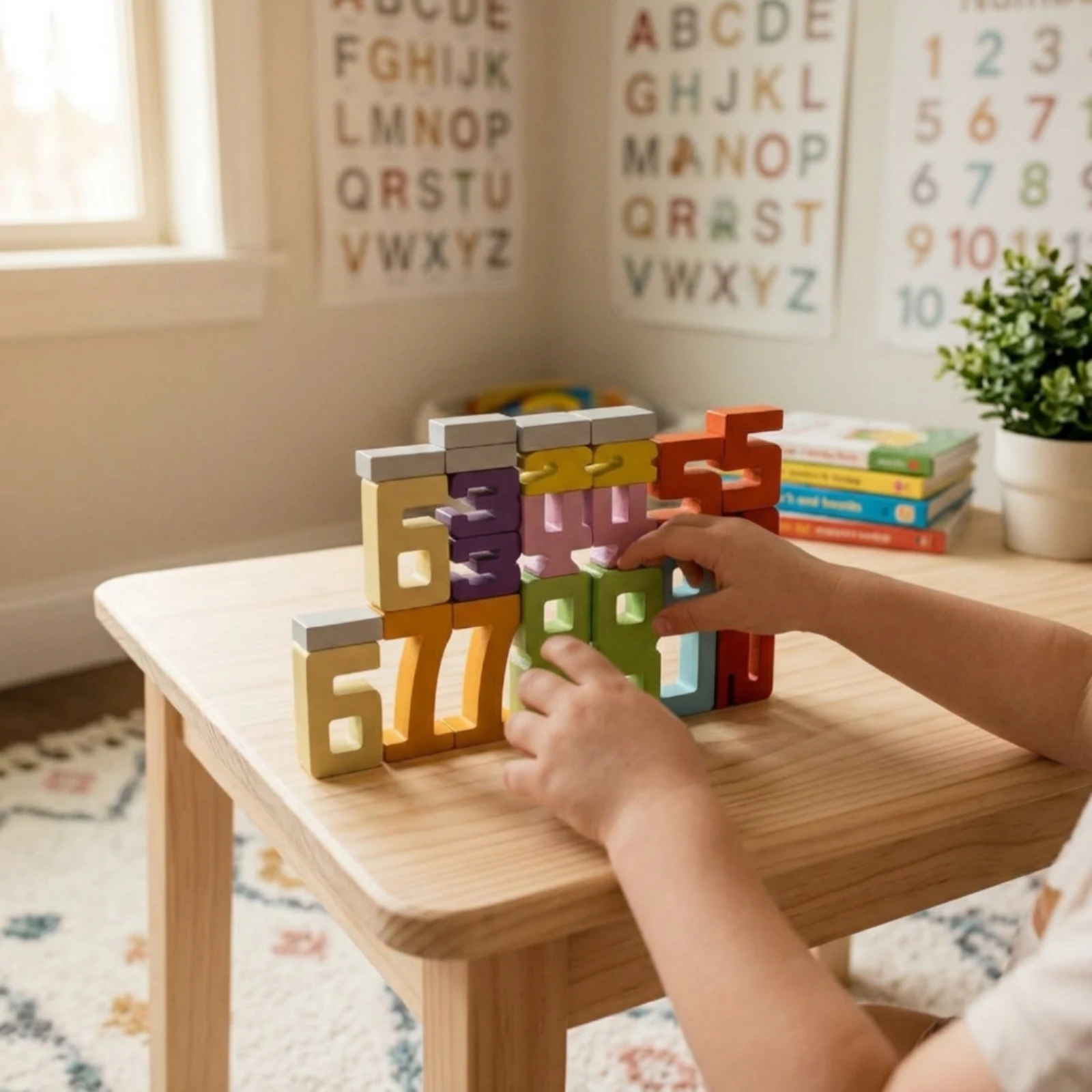 Number Stacking Blocks Large Pieces Wooden Number Blocks Digit Stacker Colorful Design Wooden Educational Toy Educational
Number Stacking Blocks Large Pieces Wooden Number Blocks Digit Stacker Colorful Design Wooden Educational Toy Educational