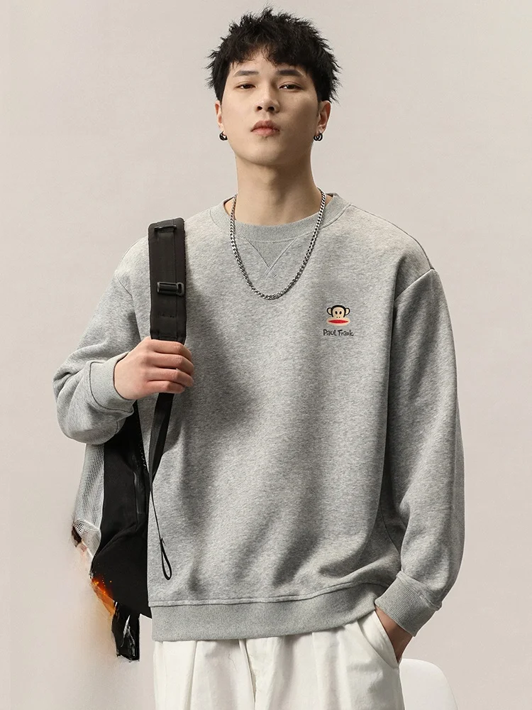 PaulFrank ey Fce Lined Thiened Casual round Ne Sweatirt for Men Autumn Winter Loose Fit Boting irt
PaulFrank ey Fce Lined Thiened Casual round Ne Sweatirt for Men Autumn Winter Loose Fit Boting irt