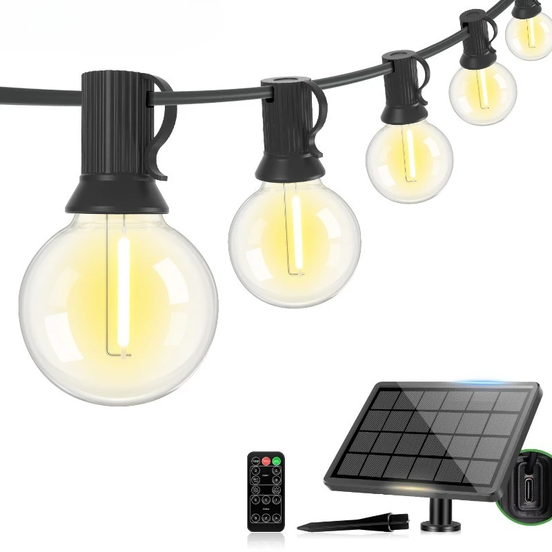 Waterproof and Shatterproof Outdoor Solar Garden Light Emitting Diode String Lights for Holiday Decorations
Waterproof and Shatterproof Outdoor Solar Garden Light Emitting Diode String Lights for Holiday Decorations