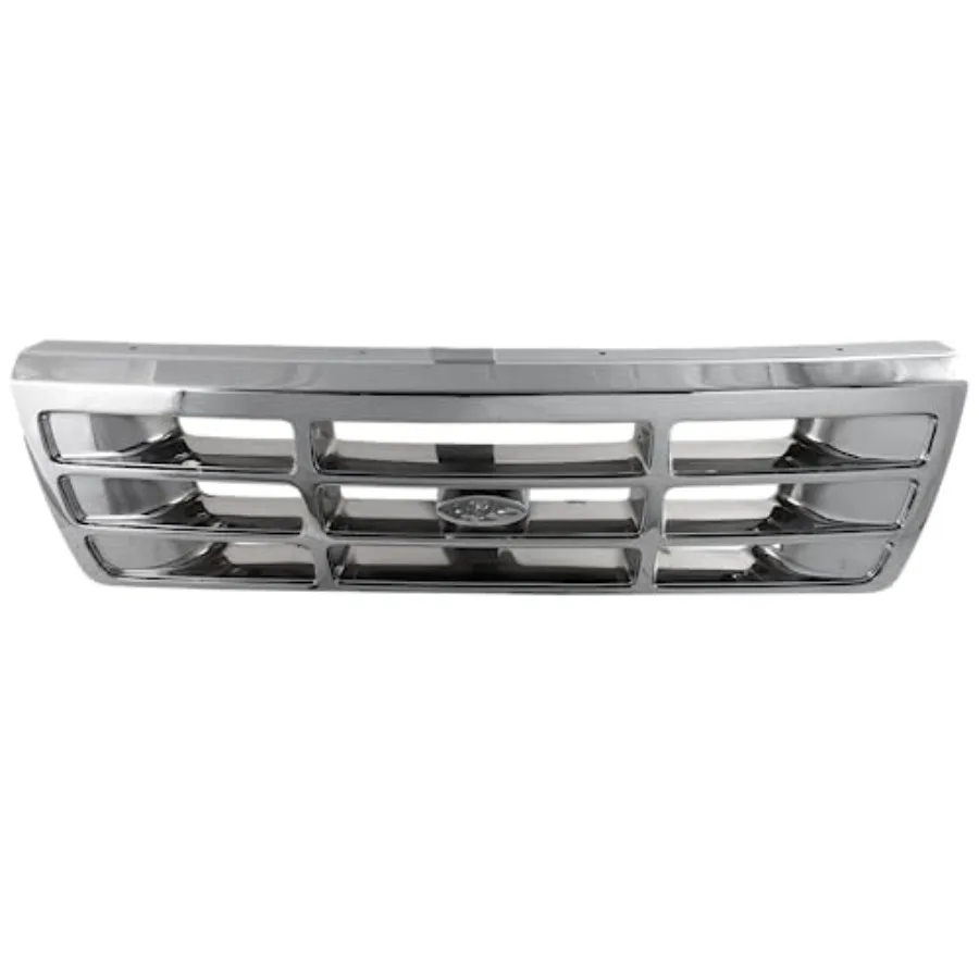 EvanFischer Grille Assembly Compatible with 19921996 Ford F150 Plastic Chrome Shell Painted Gray Insert
EvanFischer Grille Assembly Compatible with 19921996 Ford F150 Plastic Chrome Shell Painted Gray Insert