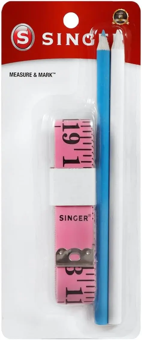 Tape Measure and Marking Pencil Combo, 16ft/5m, Dual Sided, Easy Read, for Sewing & DIY
Tape Measure and Marking Pencil Combo, 16ft/5m, Dual Sided, Easy Read, for Sewing & DIY