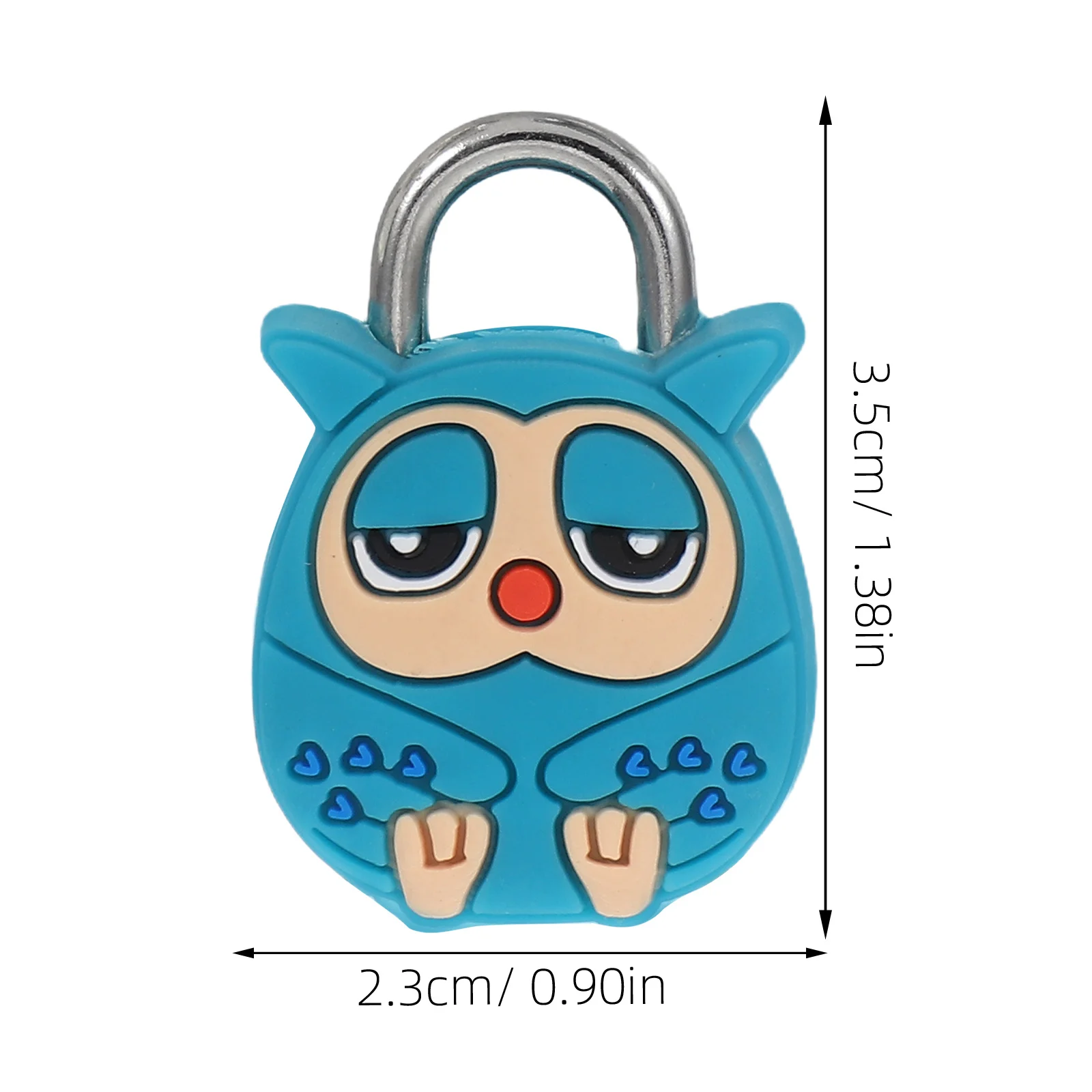 4Pcs Cute Cartoon Mini Metal Padlocks Security Locks for Cabinet Suitcase Backpack Jewelry Box Diary Travel with Key
4Pcs Cute Cartoon Mini Metal Padlocks Security Locks for Cabinet Suitcase Backpack Jewelry Box Diary Travel with Key