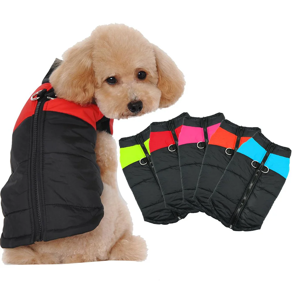 Vest Winter Warm Dog Costume Padded Ski Coat For Small Large Dogs Breathable Waterproof Cotton Pet Clothing Red
Vest Winter Warm Dog Costume Padded Ski Coat For Small Large Dogs Breathable Waterproof Cotton Pet Clothing Red