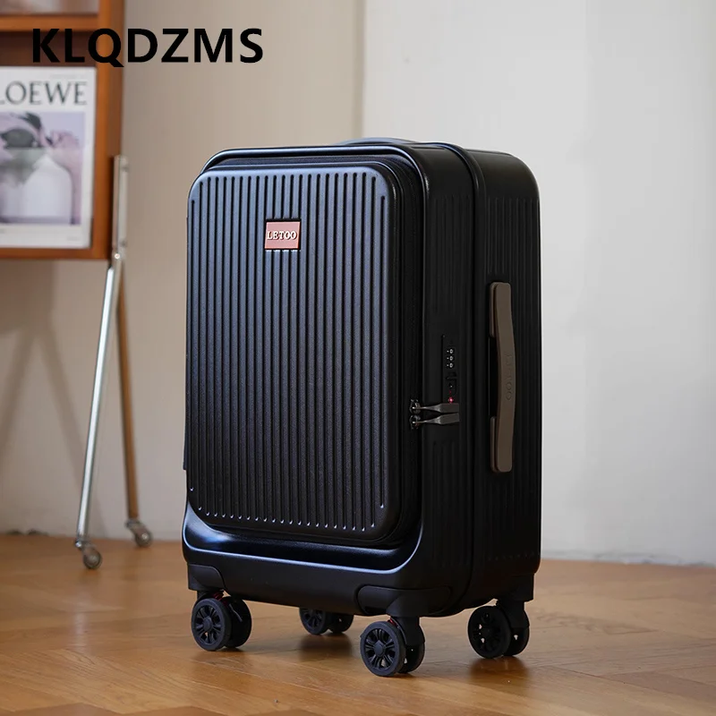 KLQDZMS 20"24"26Inch Laptop Suitcase Front Opening Boarding Box USB Charging Trolley Case Multi-function ABS + PC Luggage
KLQDZMS 20"24"26Inch Laptop Suitcase Front Opening Boarding Box USB Charging Trolley Case Multi-function ABS + PC Luggage