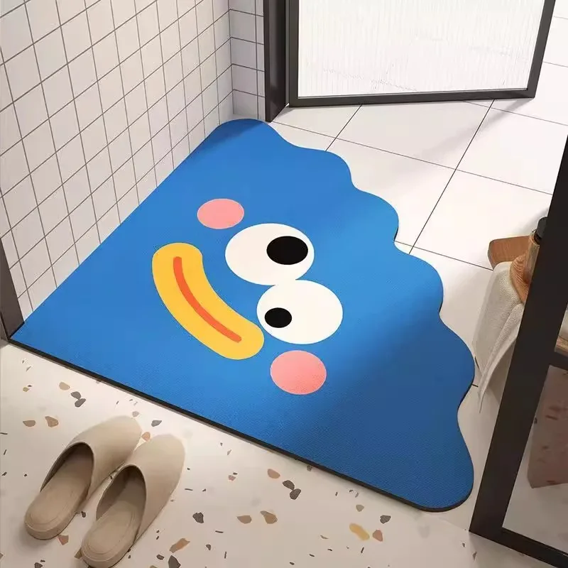 Bathroom fan floor mat cartoon funny soft diatom mud absorbent mat non-slip foot mat toilet quick drying mat household
Bathroom fan floor mat cartoon funny soft diatom mud absorbent mat non-slip foot mat toilet quick drying mat household