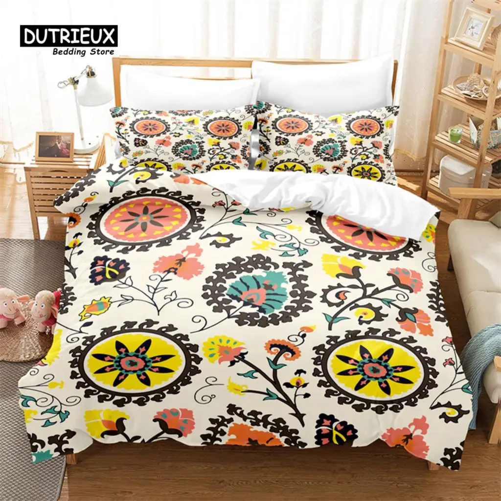 Beautiful Flowers Bedding Set, Flower Duvet Cover Set, 3D Bedding, Digital Printing, Queen Size, Fashion Design
Beautiful Flowers Bedding Set, Flower Duvet Cover Set, 3D Bedding, Digital Printing, Queen Size, Fashion Design