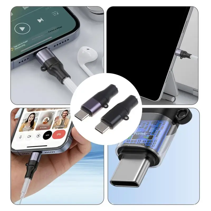 【C】Type C To 3.5MM Jack Headphones AUX Audio Adapter For Phone15/16/17 Huawei Digital DAC Decoder Converter
【C】Type C To 3.5MM Jack Headphones AUX Audio Adapter For Phone15/16/17 Huawei Digital DAC Decoder Converter