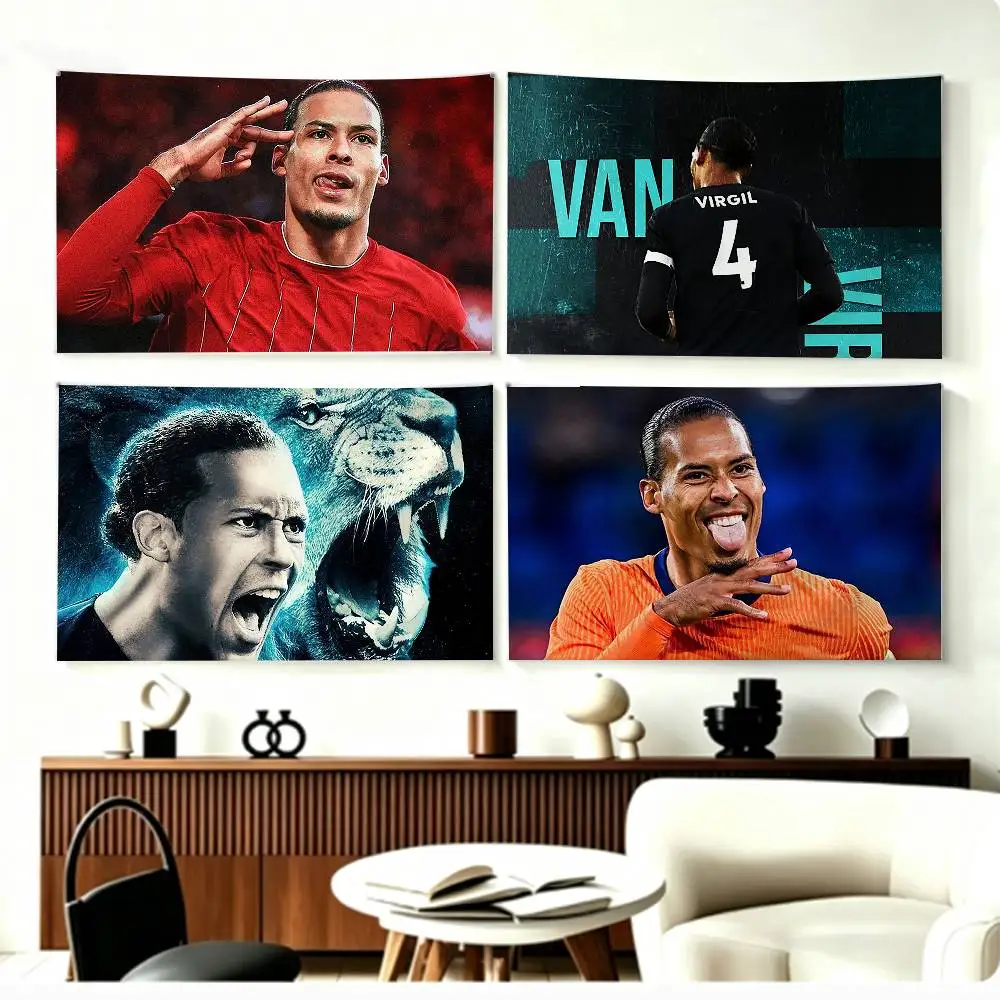 Football-Virgil van D-Dijk Flags Wall Hanging Background Art Banner for Bedroom Home Outdoor Decor
Football-Virgil van D-Dijk Flags Wall Hanging Background Art Banner for Bedroom Home Outdoor Decor
