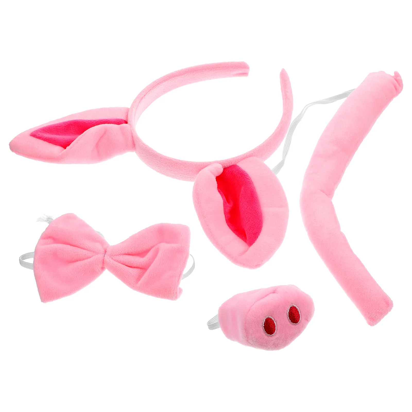4 PCS Animal Headband Bow Pig Nose Set Costume Tails for Cosplay Cartoon Costumes Party Suit 's
4 PCS Animal Headband Bow Pig Nose Set Costume Tails for Cosplay Cartoon Costumes Party Suit 's