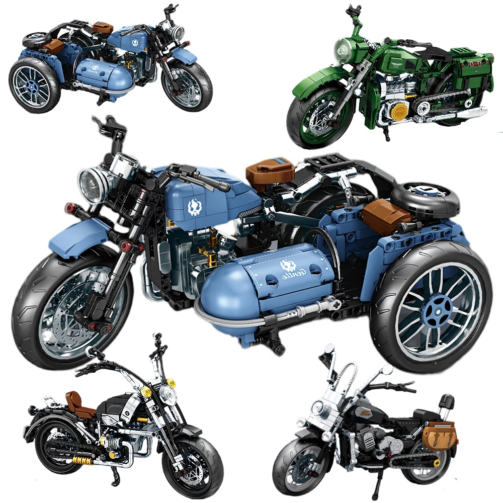800PCS MOC Off-road Motorcycle Moto Car Model Building Blocks City Technical Simulation Motobike Vehicles Bricks Toys Adult Gift
800PCS MOC Off-road Motorcycle Moto Car Model Building Blocks City Technical Simulation Motobike Vehicles Bricks Toys Adult Gift