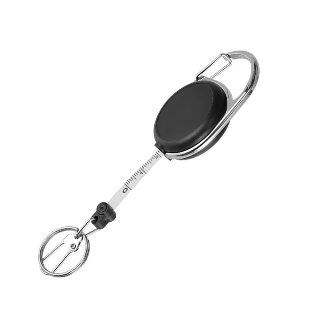 Easy-Pull Buckle Retractable Keychain with Scale Ruler Anti-Lost for Fishing Gear Multi-Function Tackle Accessory
Easy-Pull Buckle Retractable Keychain with Scale Ruler Anti-Lost for Fishing Gear Multi-Function Tackle Accessory