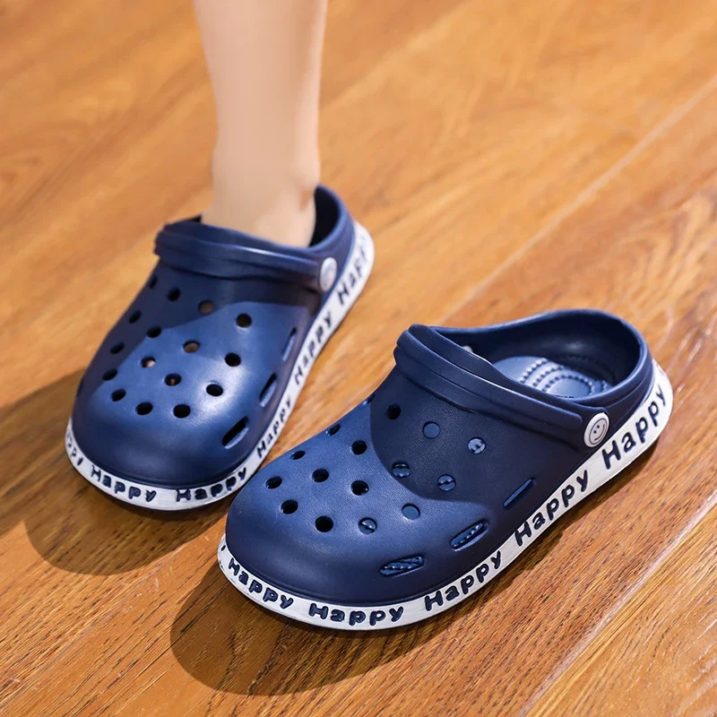 Summer Children Sandals Kids Shoes Slippers Soft Anti-Skid Cartoon DIY Design Hole Baby Shoes Sandy Beach for Boys Girls Gift
Summer Children Sandals Kids Shoes Slippers Soft Anti-Skid Cartoon DIY Design Hole Baby Shoes Sandy Beach for Boys Girls Gift