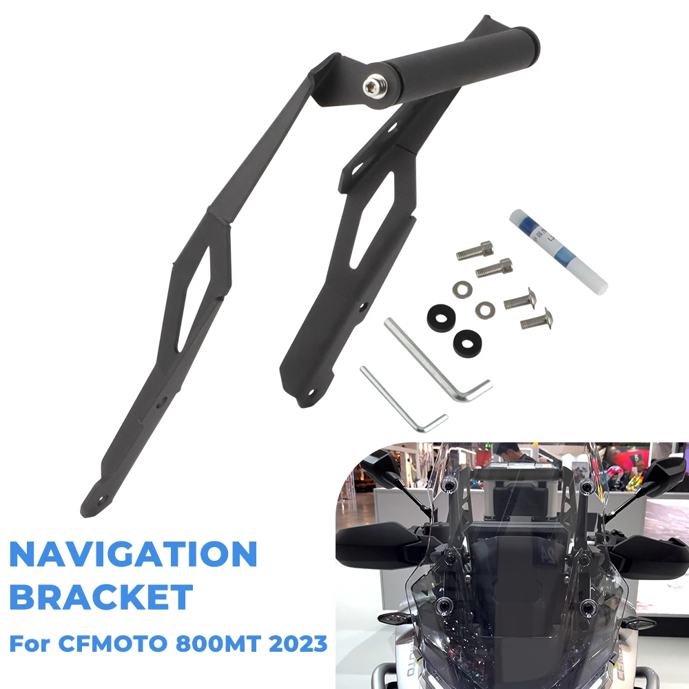 Motorcycle 22MM For CFMOTO 800MT MT800 2023 2024 2025 Mobile Phone Navigation Bracket GPS Mount Stand Supporter Holder
Motorcycle 22MM For CFMOTO 800MT MT800 2023 2024 2025 Mobile Phone Navigation Bracket GPS Mount Stand Supporter Holder