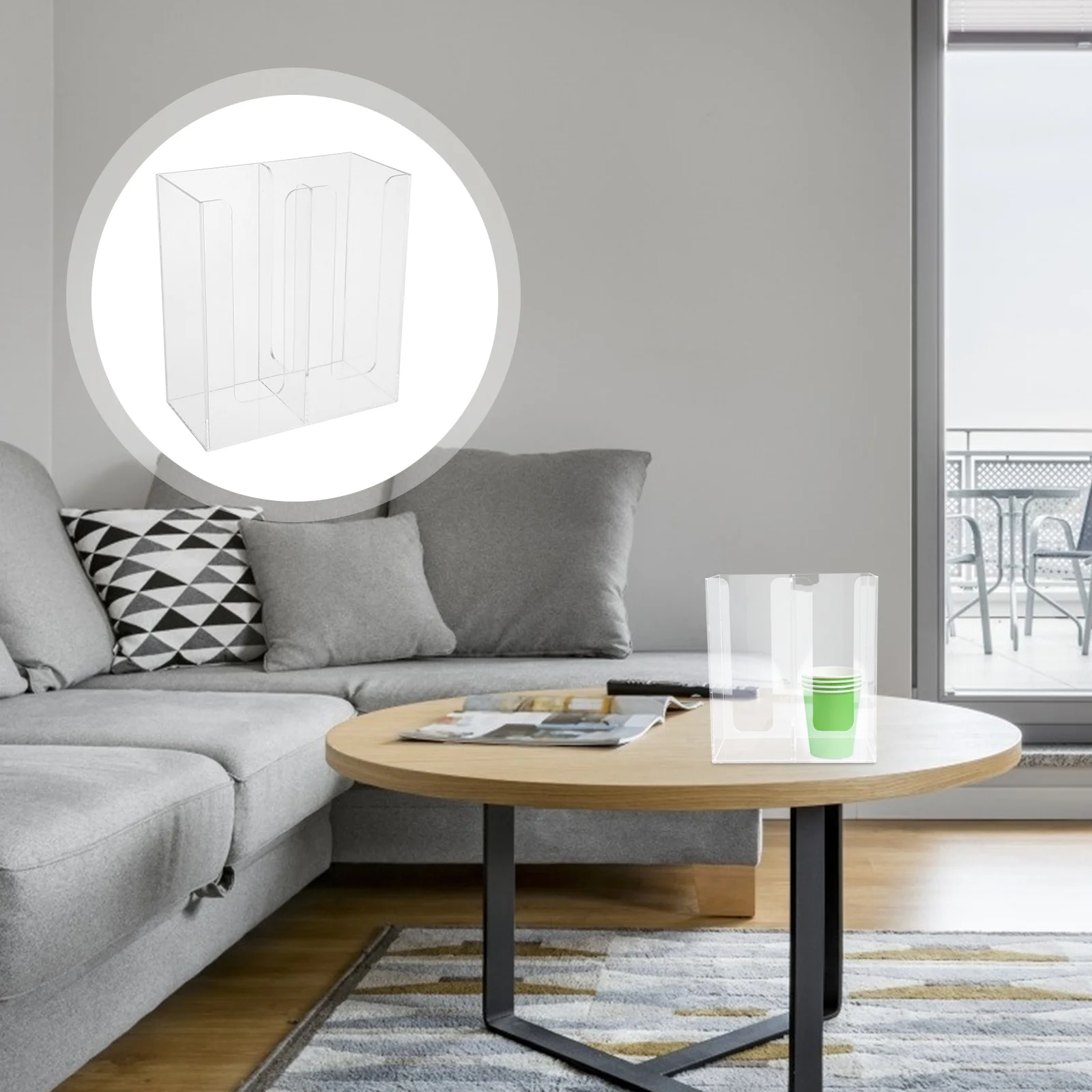 Transparent Paper Cup Dispenser Acrylic Holder for Coffee Milk Tea Shops Desktop Paper Cup Organizer Lid Storage Convenient
Transparent Paper Cup Dispenser Acrylic Holder for Coffee Milk Tea Shops Desktop Paper Cup Organizer Lid Storage Convenient