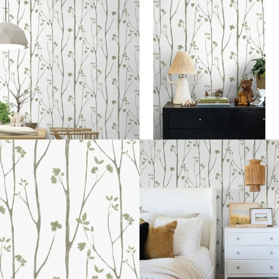 Leaf Floral Boho Wallpaper Self-Adhesive Removable Peel Stick for Walls Covering
Leaf Floral Boho Wallpaper Self-Adhesive Removable Peel Stick for Walls Covering