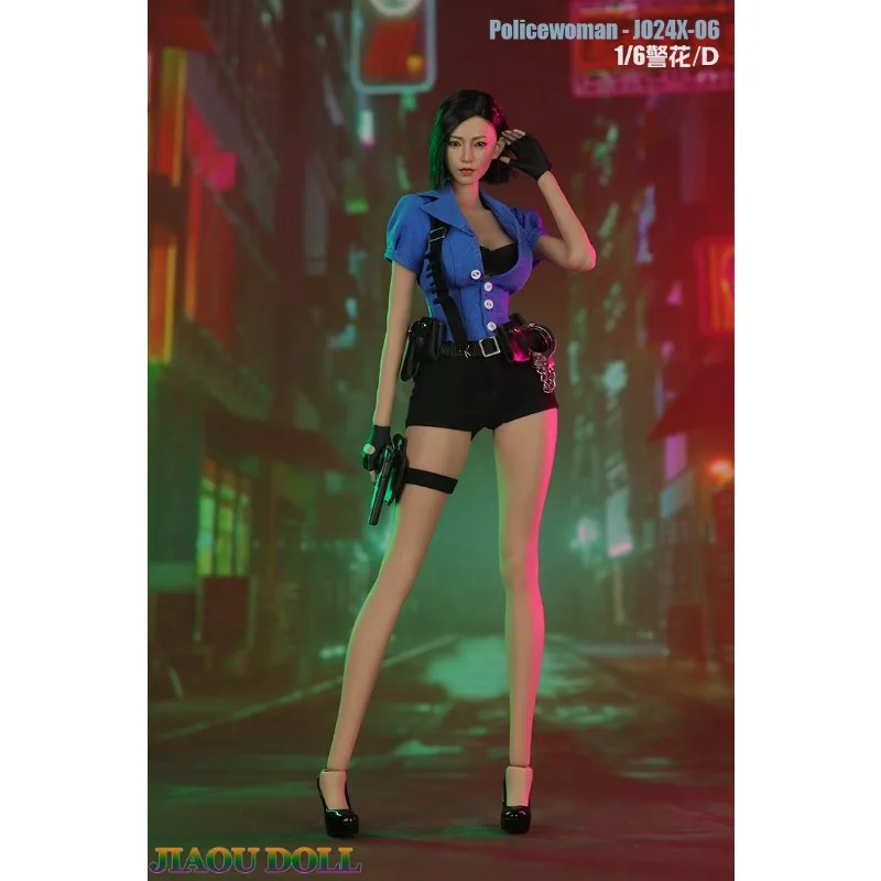 1/6 Scale JO24X-06 Sexy Policewoman Uniform Multiple Colors Soldier Suit Model for 12inch Action Figures JIAOUDOLL Body
1/6 Scale JO24X-06 Sexy Policewoman Uniform Multiple Colors Soldier Suit Model for 12inch Action Figures JIAOUDOLL Body