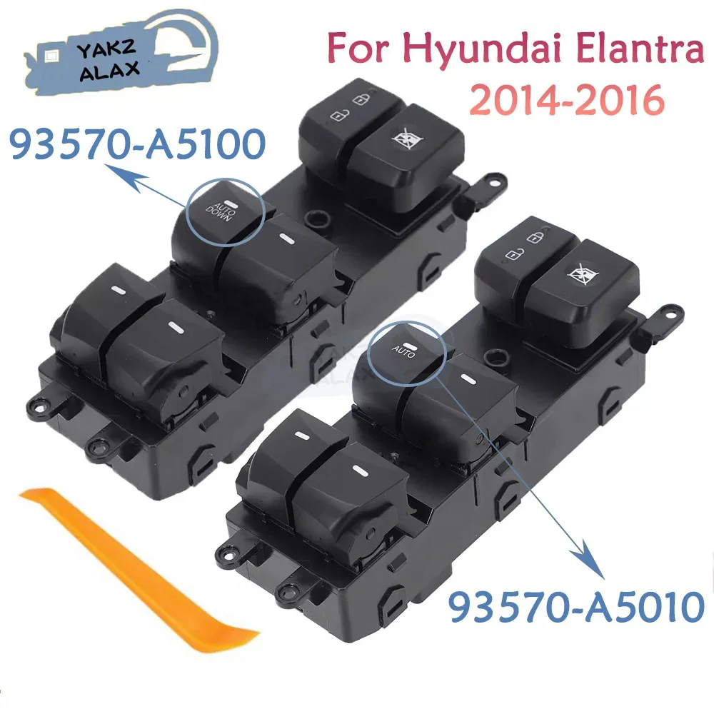 93570-A5100 93570-A5010 Window Control Switch for Hyundai Elantra 2014 2015 2016 93570-A5020 LHD Power Glass Lifter Controller
93570-A5100 93570-A5010 Window Control Switch for Hyundai Elantra 2014 2015 2016 93570-A5020 LHD Power Glass Lifter Controller