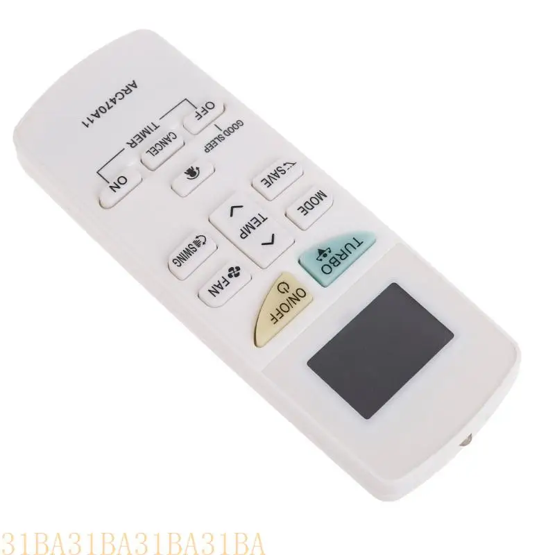 31BA User Friendly Remote Control for DAIKIN ARC470A11 ARC470A16 ARC469A5 Air Conditioner Hassle Free Setup, No Programming
31BA User Friendly Remote Control for DAIKIN ARC470A11 ARC470A16 ARC469A5 Air Conditioner Hassle Free Setup, No Programming