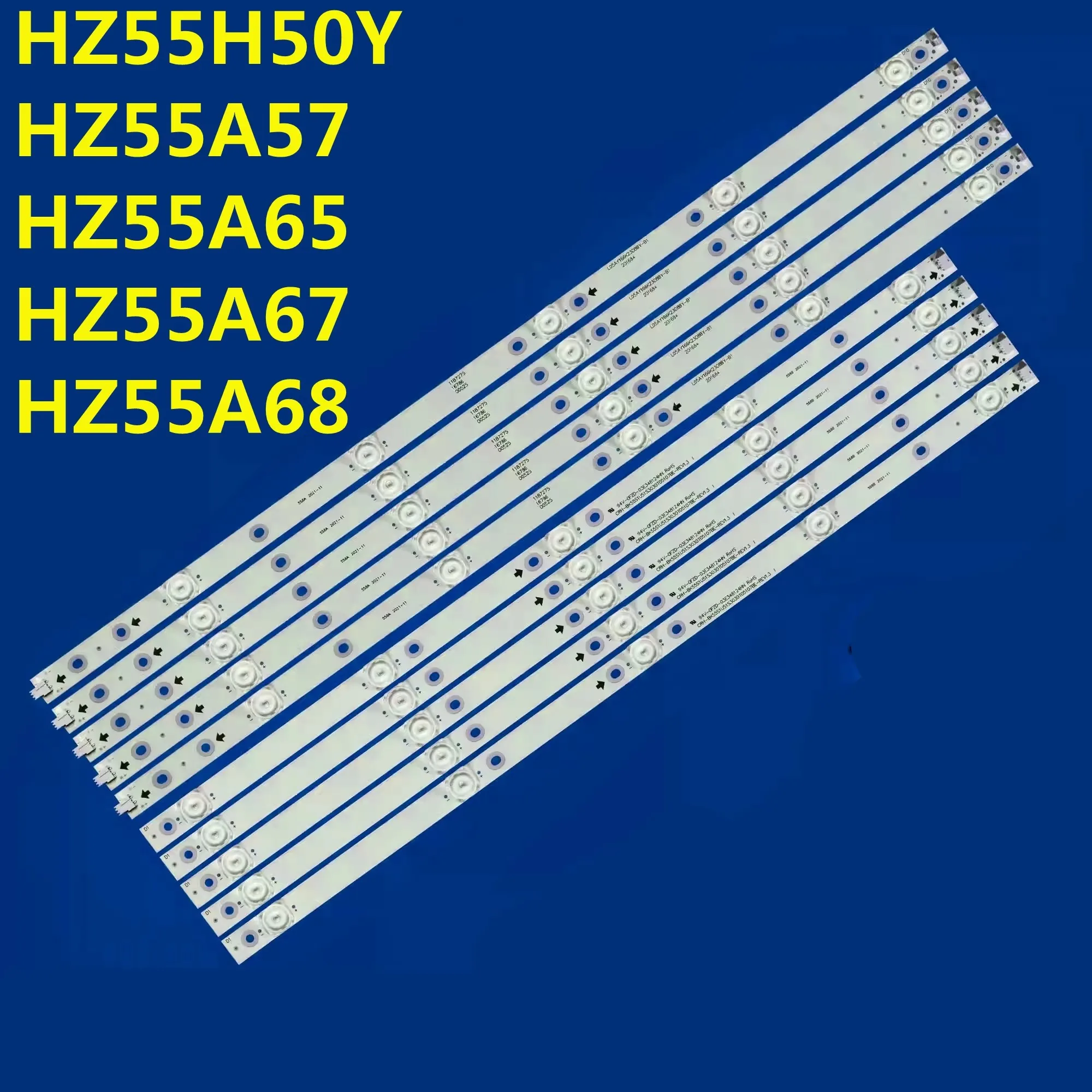 LED Strip For 55H6E 55H7608 55EU6070 TH-55FX500C LC-55Q7030U LC-55Q7040 CRH-BK55S1U51S3030T05107BE-REV1.3 HD550S3U81\S0\ROH
LED Strip For 55H6E 55H7608 55EU6070 TH-55FX500C LC-55Q7030U LC-55Q7040 CRH-BK55S1U51S3030T05107BE-REV1.3 HD550S3U81\S0\ROH