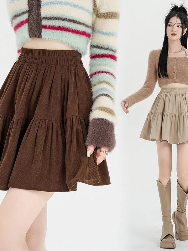 Женская свободная повседневная универсальная юбка трапециевидной формы с высокой талией больших размеров, весна-осень, новинка для грушевого тела pes
Женская свободная повседневная универсальная юбка трапециевидной формы с высокой талией больших размеров, весна-осень, новинка для грушевого тела pes