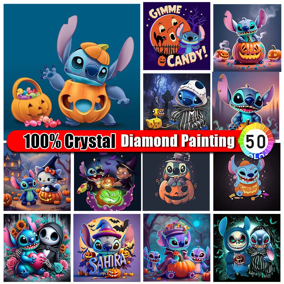 Zipper Bag 100% Crystal Diamond Painting Stitch Disney Art Halloween Kits Full Mosaic Picture Diamond Embroidery Child DIY Gift
Zipper Bag 100% Crystal Diamond Painting Stitch Disney Art Halloween Kits Full Mosaic Picture Diamond Embroidery Child DIY Gift