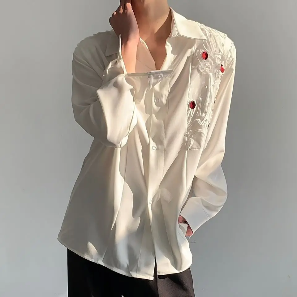 2025 new white embroidered shirt summer casual versatile long sleeve trendy high-end loose shirt
2025 new white embroidered shirt summer casual versatile long sleeve trendy high-end loose shirt