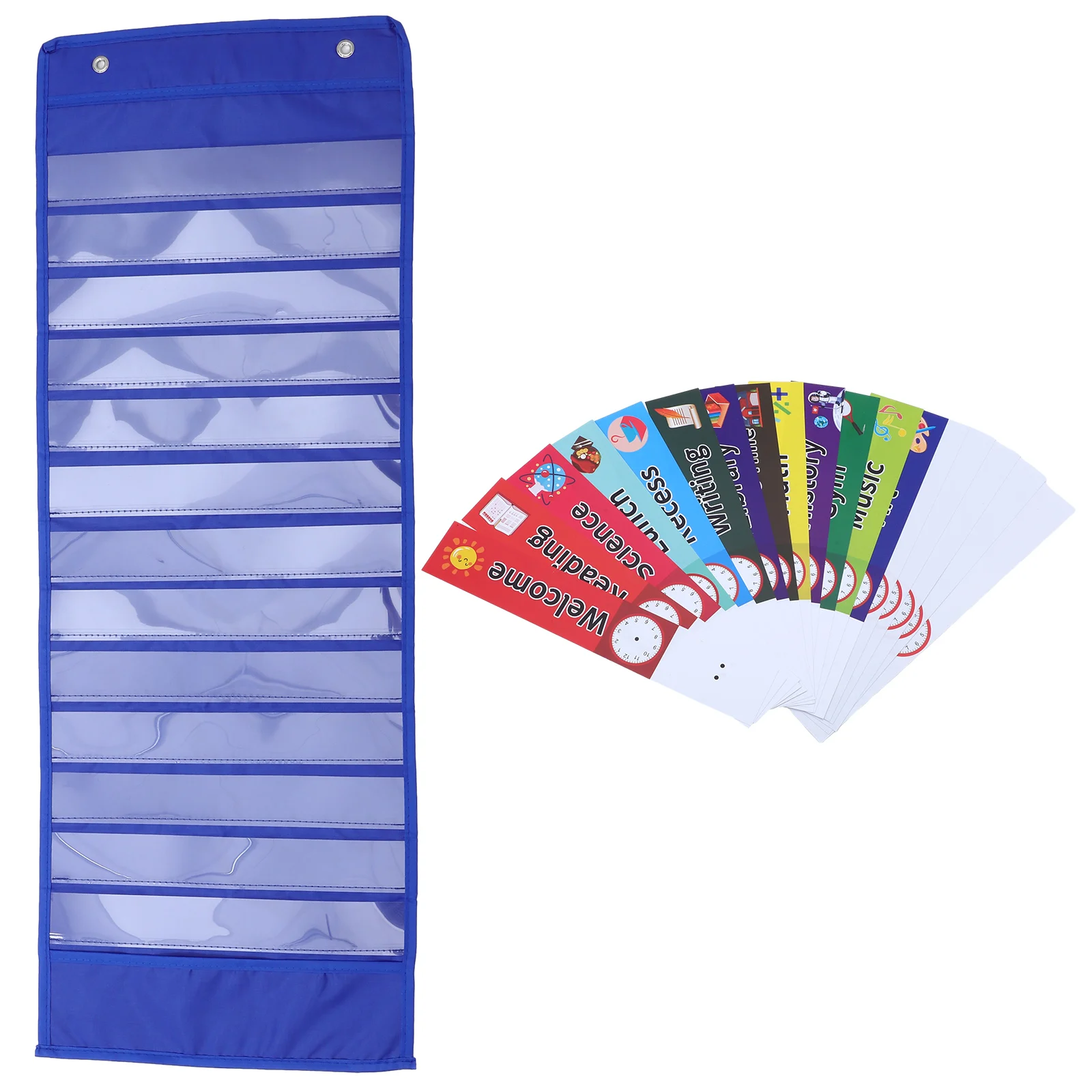 Calendar Schedule Hanging Bag Classroom Pocket Charts Teaching Aids Routine Blue Mother
Calendar Schedule Hanging Bag Classroom Pocket Charts Teaching Aids Routine Blue Mother