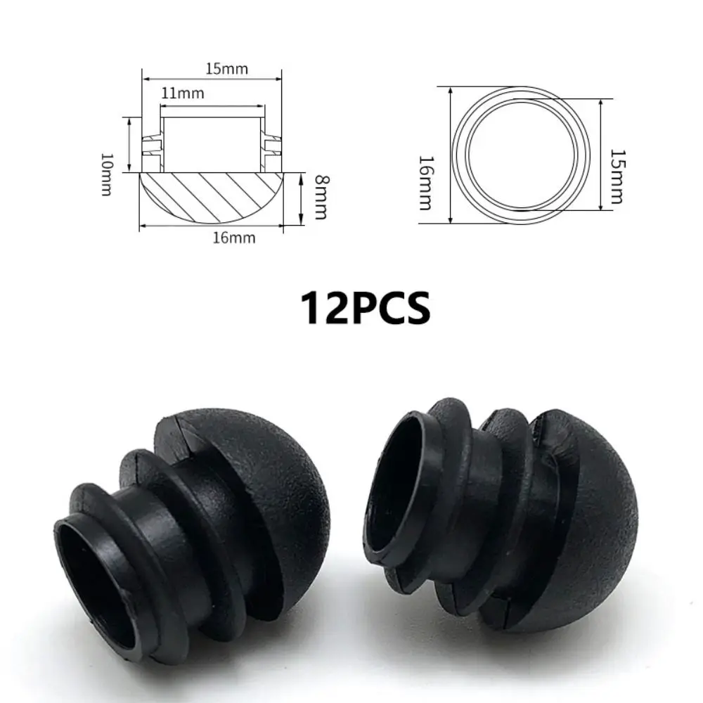 12 Pcs New Plastic Furniture Round Pipe Plug Cushion Black Foot Cover Non-Slip Foot Pad Floor Protector
12 Pcs New Plastic Furniture Round Pipe Plug Cushion Black Foot Cover Non-Slip Foot Pad Floor Protector