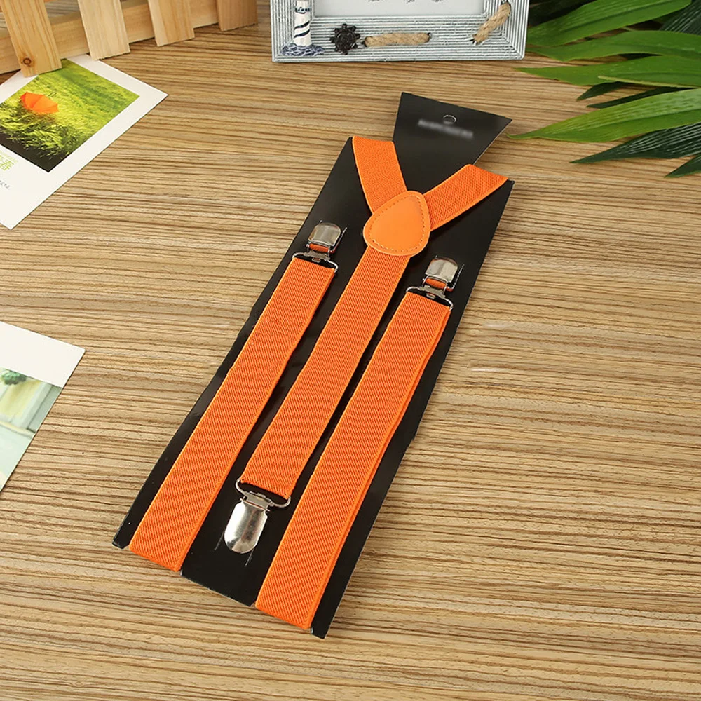 Hot Sale Suspenders For Men Women 2.5CM Wide Fashion Adjustable Clip-on Y-Back Elastic Black Red Grey Pant Braces
Hot Sale Suspenders For Men Women 2.5CM Wide Fashion Adjustable Clip-on Y-Back Elastic Black Red Grey Pant Braces