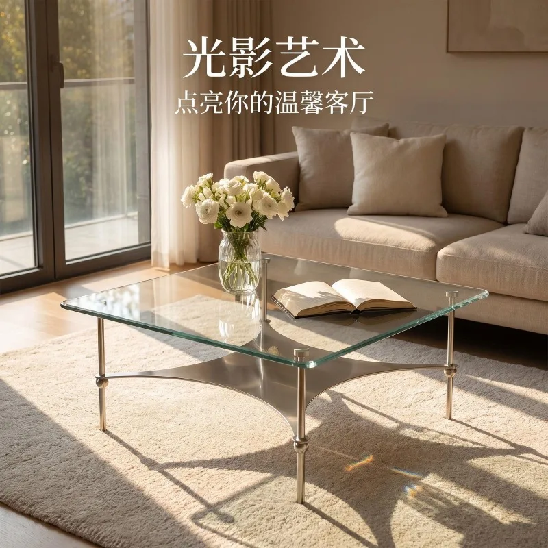 Cream Wind Silver Wing Coffee Table Combination Tempered Glass Living Room Oval Side Table Bauhaus Style Stainless Steel Coffee
Cream Wind Silver Wing Coffee Table Combination Tempered Glass Living Room Oval Side Table Bauhaus Style Stainless Steel Coffee
