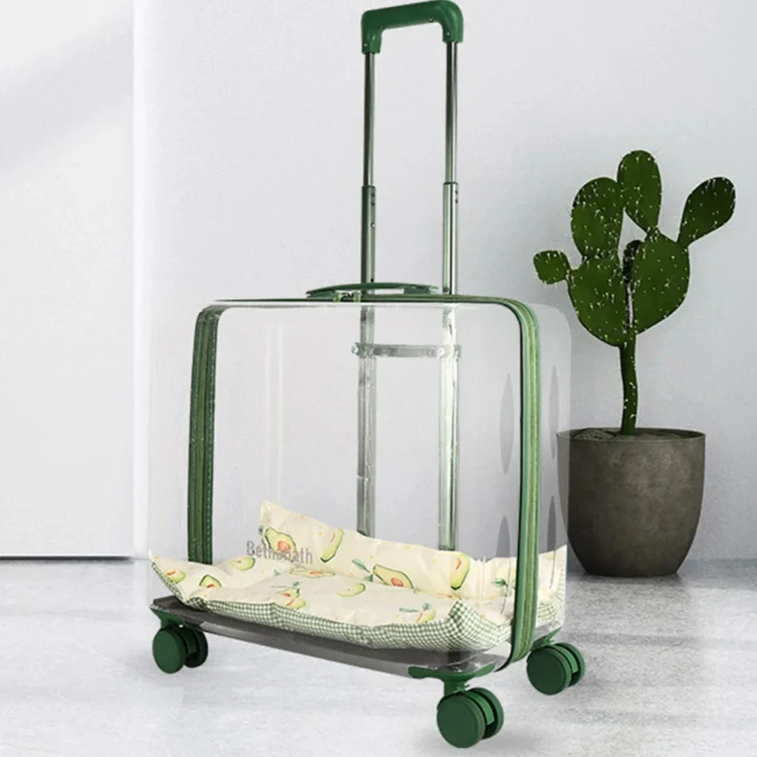Pet Trolley Case Transparent Cat Bag Out Portable Large Capacity Space Capsule Dog Cat Backpack Portable Suitcase Carrier
Pet Trolley Case Transparent Cat Bag Out Portable Large Capacity Space Capsule Dog Cat Backpack Portable Suitcase Carrier