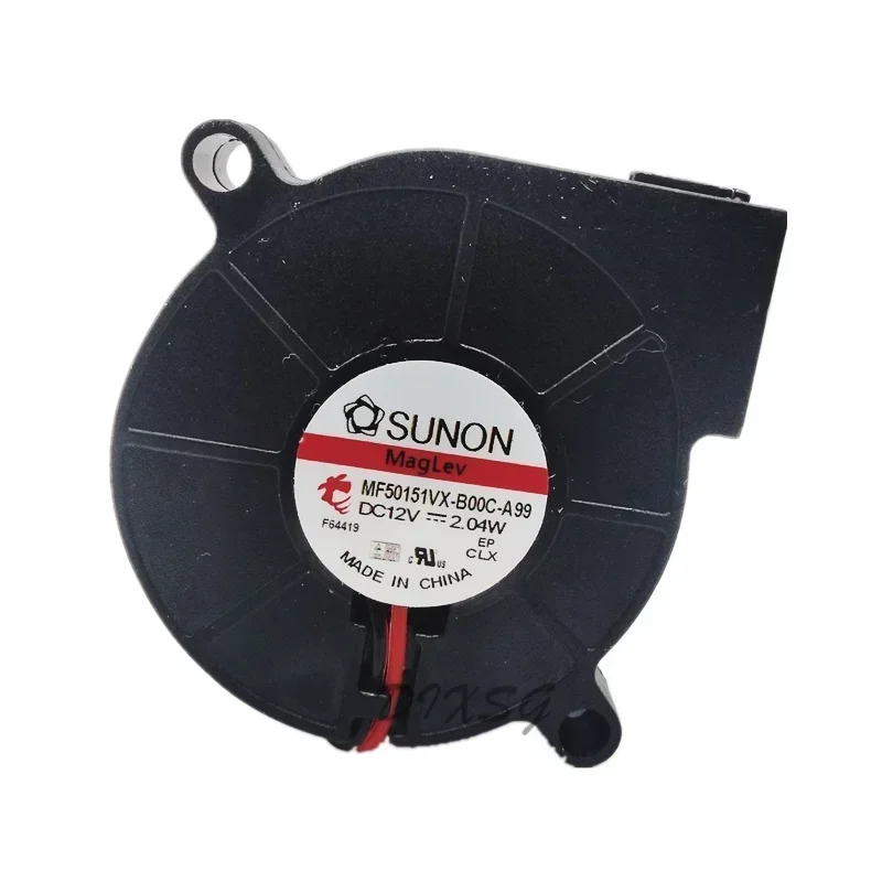 Новый вентилятор охлаждения процессора для SUNON MF50151VX-B00C-A99, 12 В, 2,04 Вт, 5015, турбовентилятор охлаждения
Новый вентилятор охлаждения процессора для SUNON MF50151VX-B00C-A99, 12 В, 2,04 Вт, 5015, турбовентилятор охлаждения
