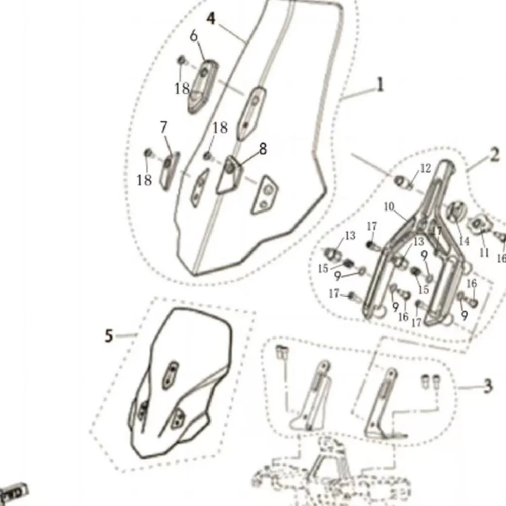 Motorola Morini X-CAPE F53-1 WINDSHIELD Windshield 3/515000-P14A-Windshield Bracket Assembly
Motorola Morini X-CAPE F53-1 WINDSHIELD Windshield 3/515000-P14A-Windshield Bracket Assembly